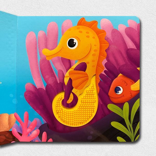 Хто я? У глибинах моря. Тактильна книга для малюків 1811780 фото