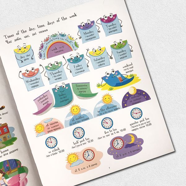 English for kids. Книжка англійських слів у малюнках 1511181 фото